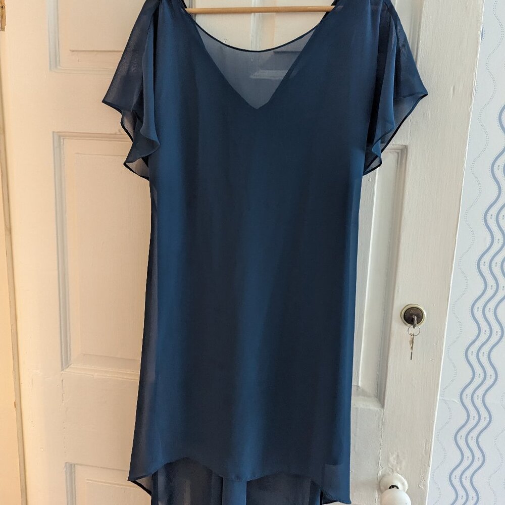 Adrianna Papell Teal Formal Dress
